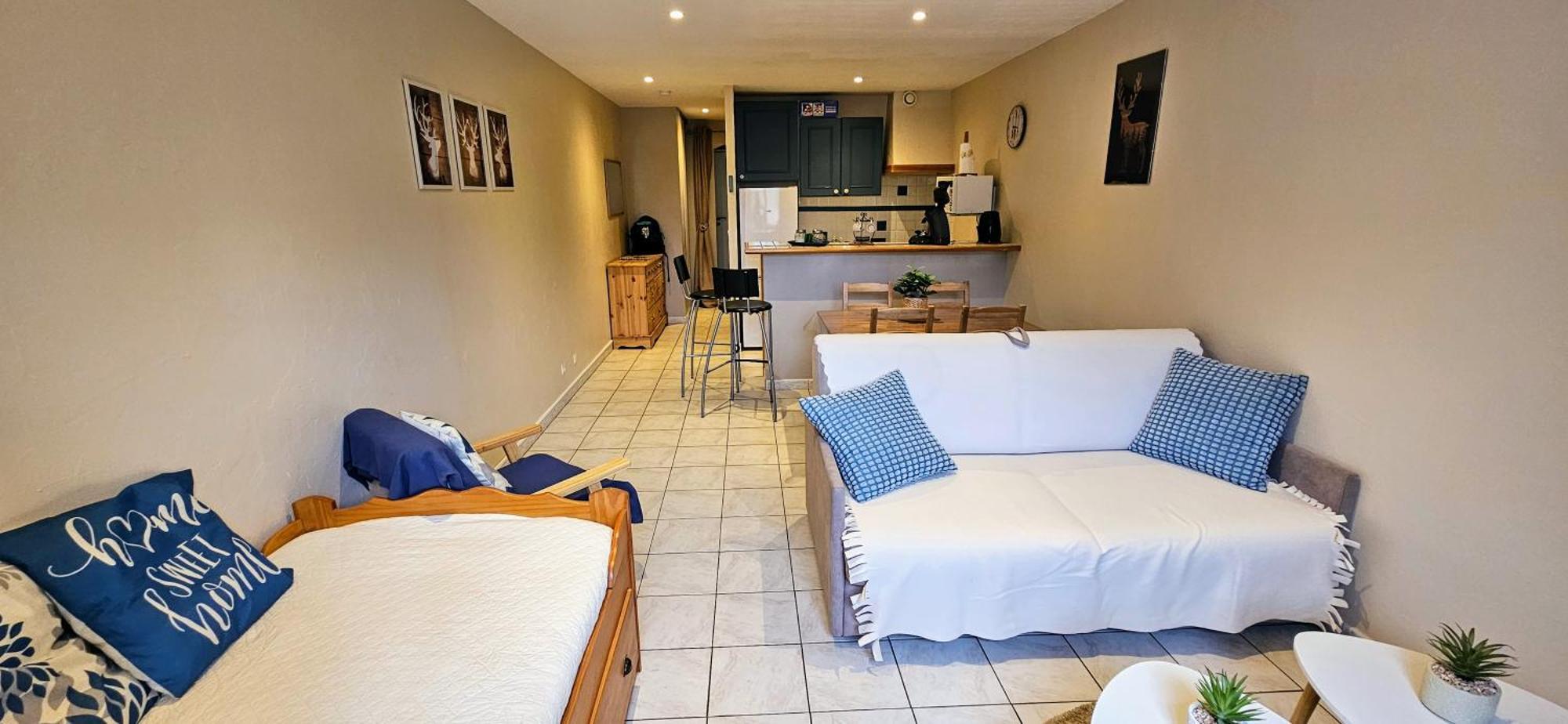 Grand Studio 3 Personnes Idealement Place Barcelonnette Kültér fotó